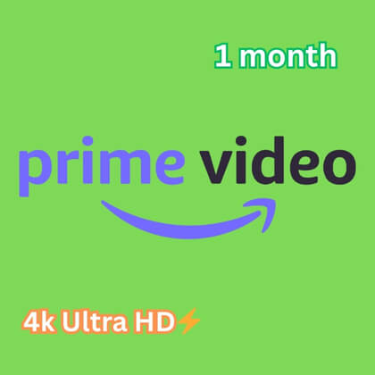🎬 Amazon Prime Video – 1 মাসের সাবস্ক্রিপশন 🎬